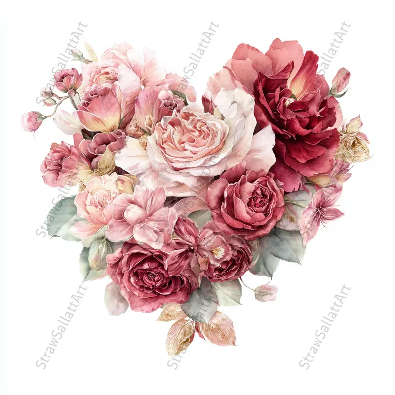 Love Valentine Romantic Cliparts Packs