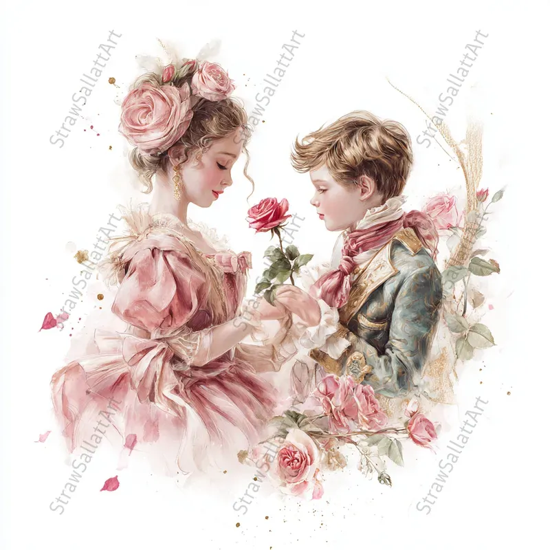 Love Valentine Romantic Cliparts Packs