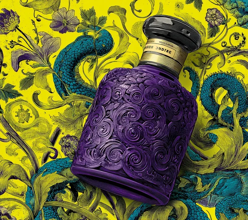 Retro Psychedelic Swirl Poster Art