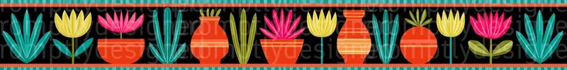 Joyful Border Strips