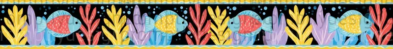 Joyful Border Strips