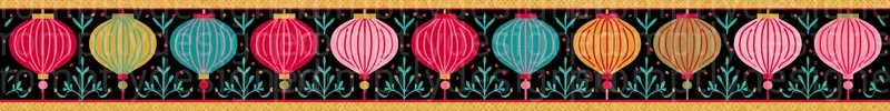 Joyful Border Strips