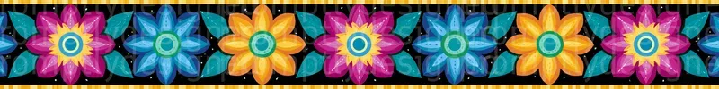 Joyful Border Strips