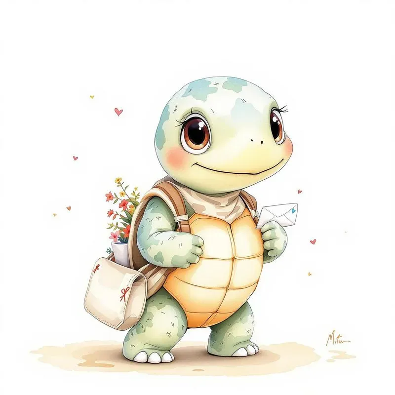 Cute Watercolor Illustrations Cute Animals