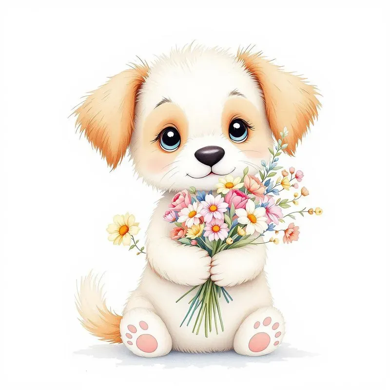 Cute Watercolor Illustrations Cute Animals