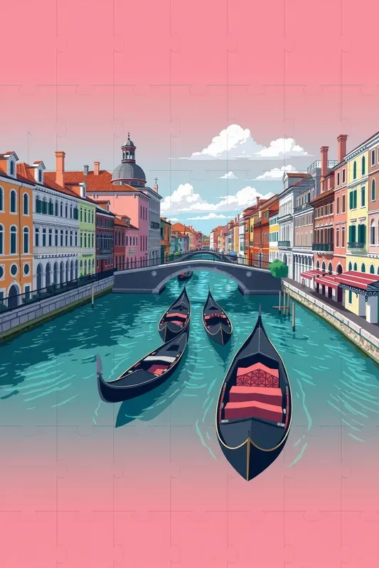 Anime Style Travel Posters