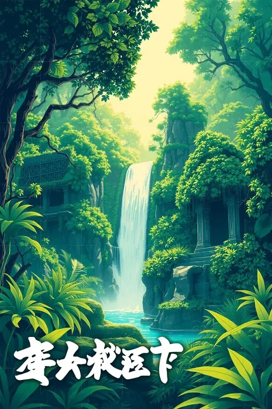 Anime Style Travel Posters