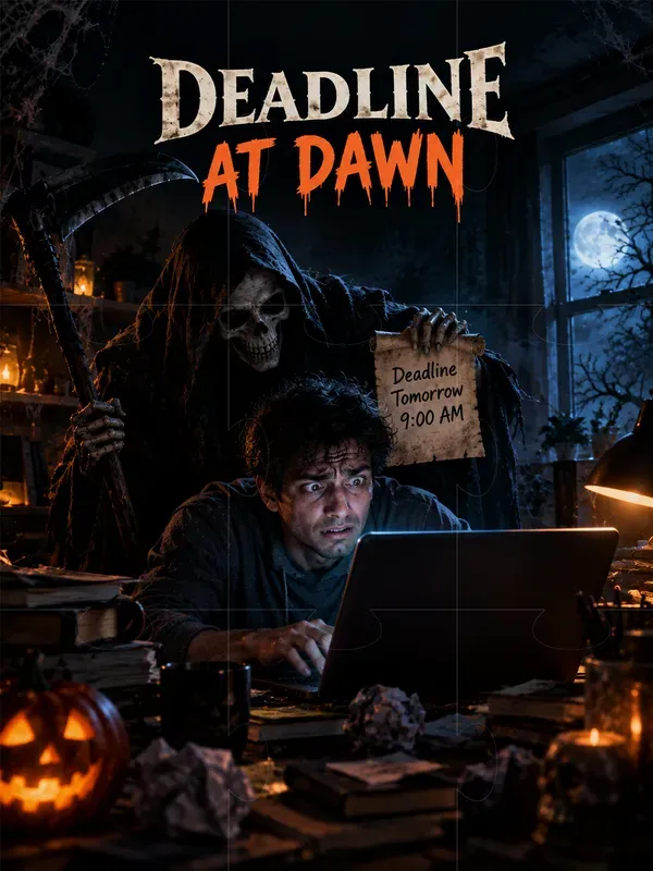 Halloween Funny Horror Posters