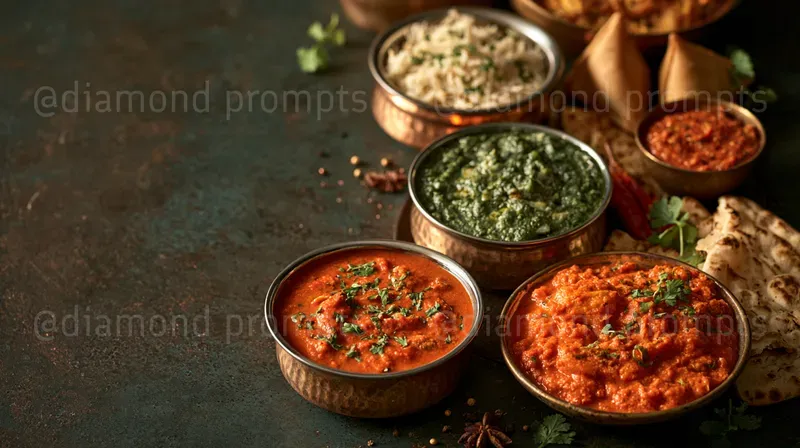 Themed Food Photography With Copy Space