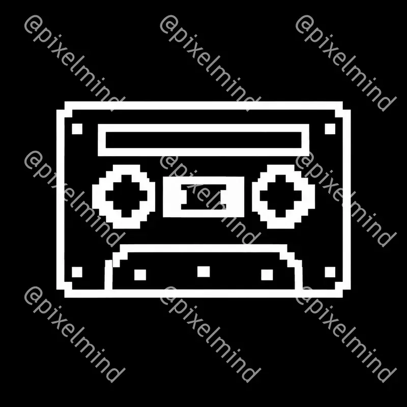 Retro 1bit Pixel Icon Generator