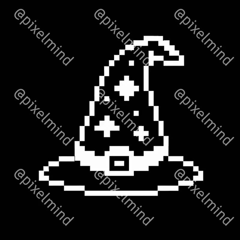 Retro 1bit Pixel Icon Generator