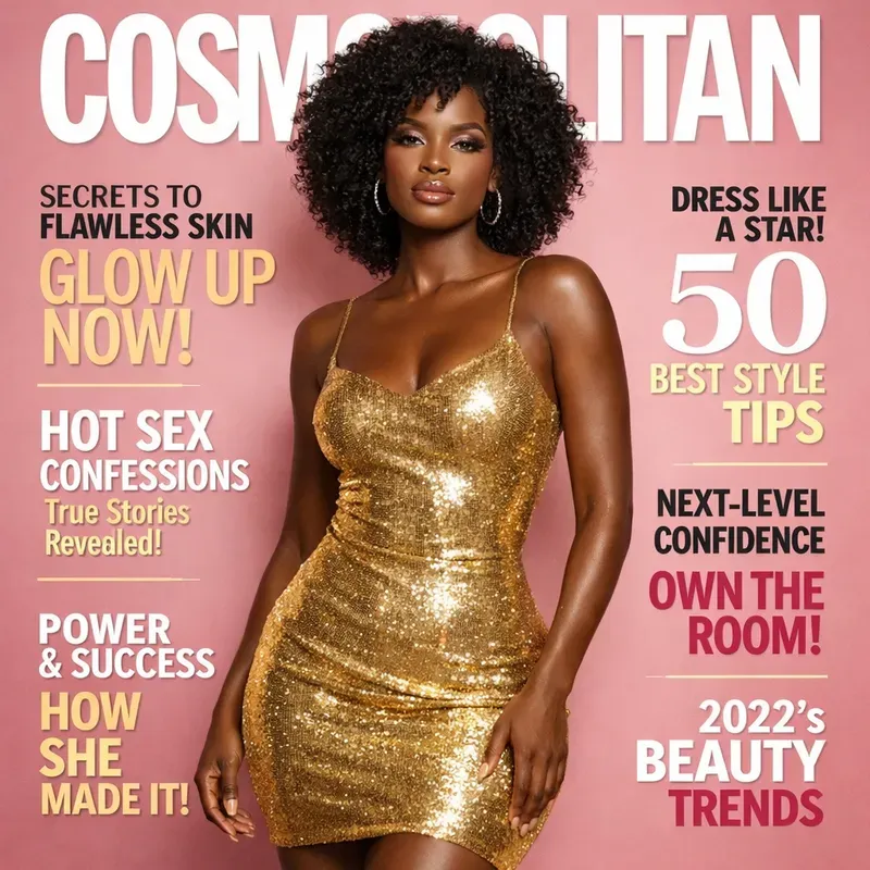Cosmo Style Fashion Magazine Covers
