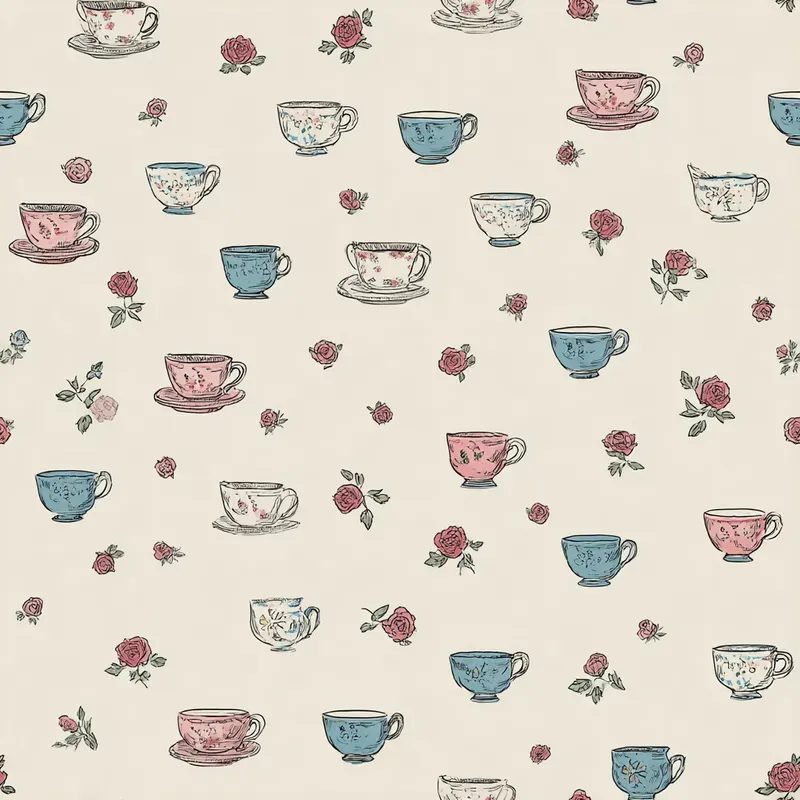 Ditsy Floral Seamless Pattern Makers