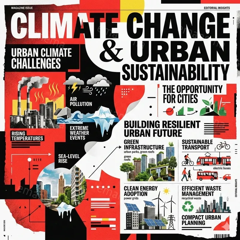 Collage Style Editorial Infographics