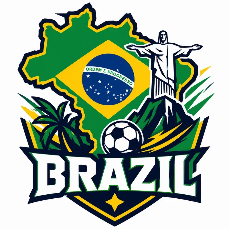 Country Flag Map Logos