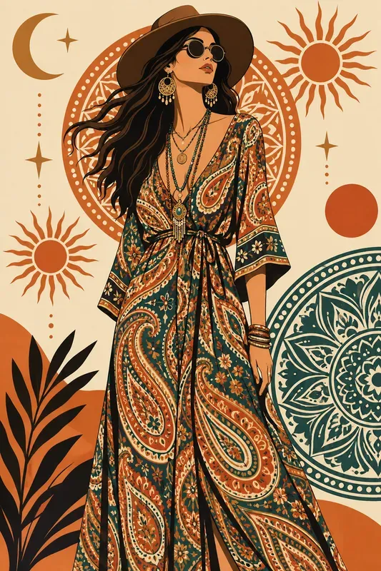 Chic Vector Fashion Art