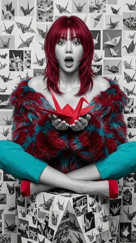 Shocked Vogue Color Pop Models