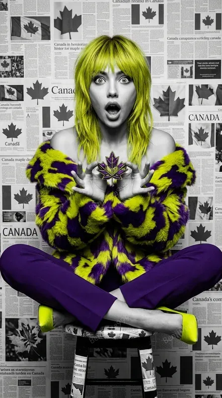 Shocked Vogue Color Pop Models