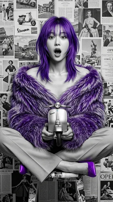 Shocked Vogue Color Pop Models