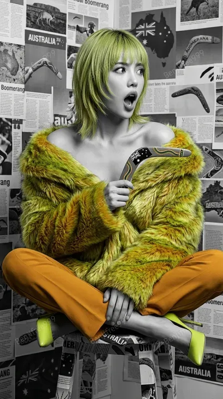 Shocked Vogue Color Pop Models