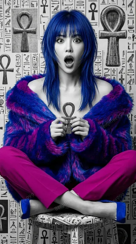 Shocked Vogue Color Pop Models