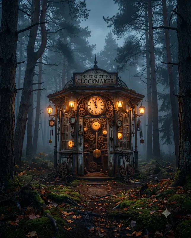 Cinematic Eerie Forest Prints
