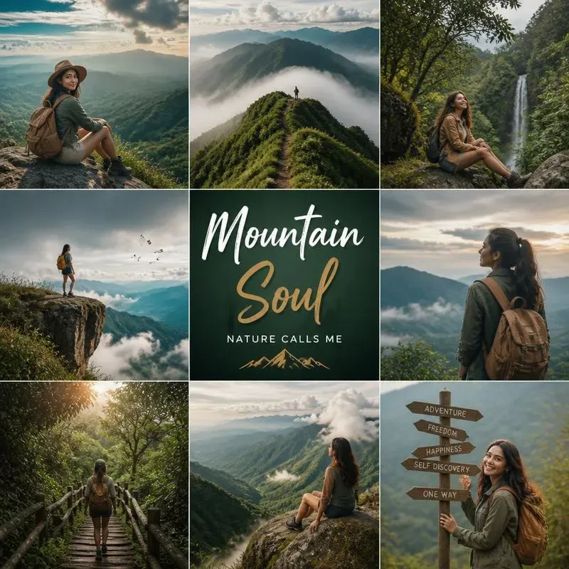 Insta Travel Blogger Collages