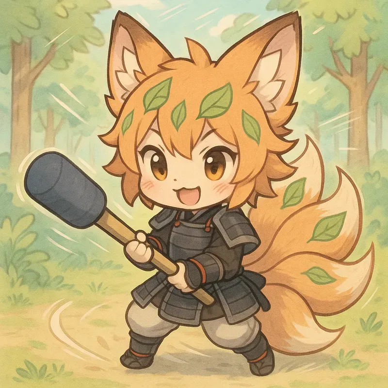 Chibi Kitsune Hybrids Training