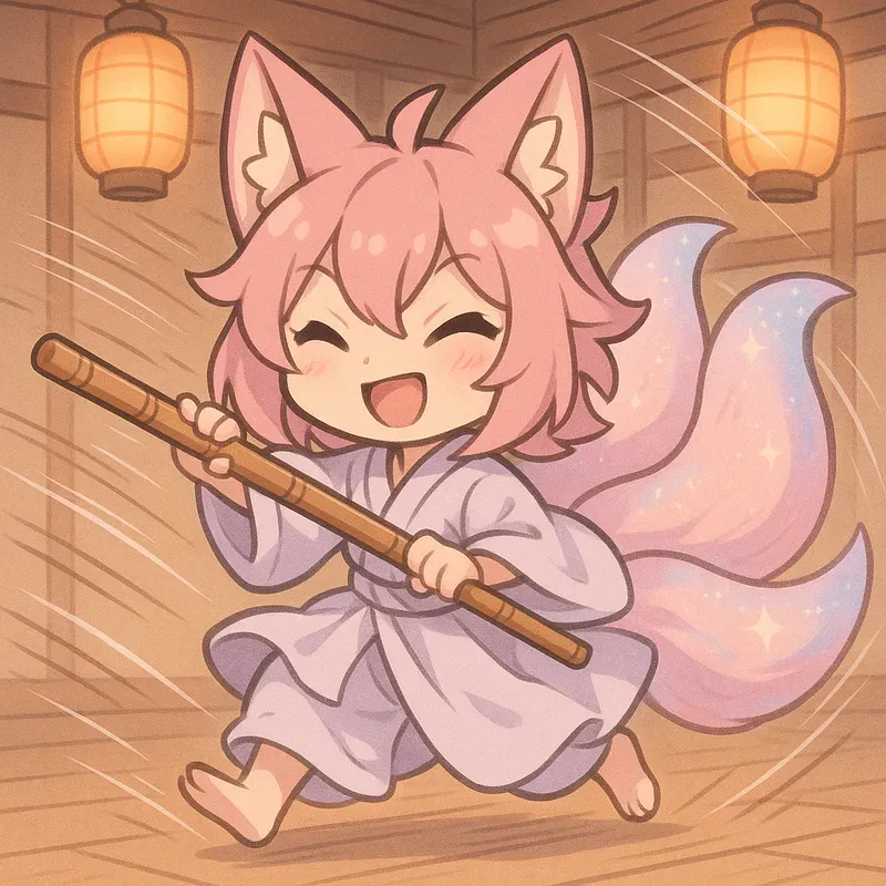 Chibi Kitsune Hybrids Training