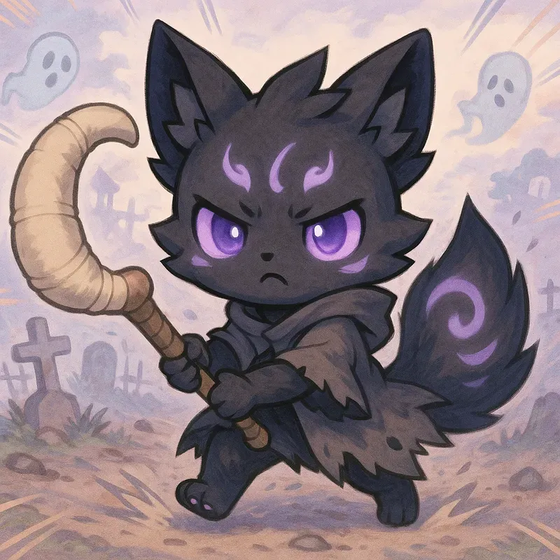 Chibi Kitsune Hybrids Training