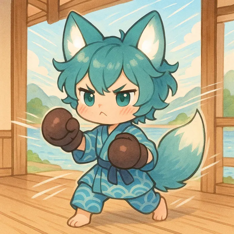 Chibi Kitsune Hybrids Training