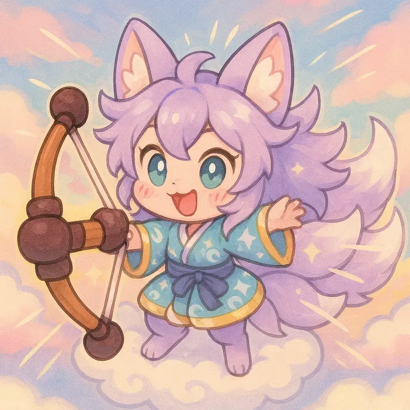 Chibi Kitsune Hybrids Training