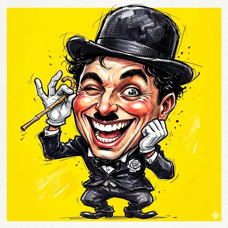 Caricature Marker Sketch Portraits