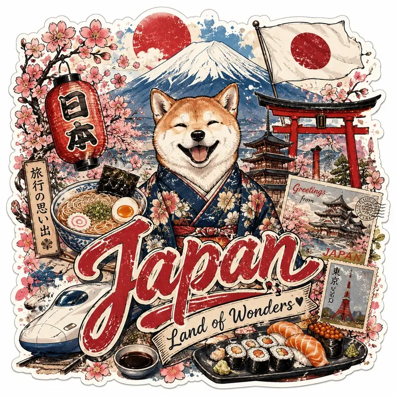 World Wander Stickers