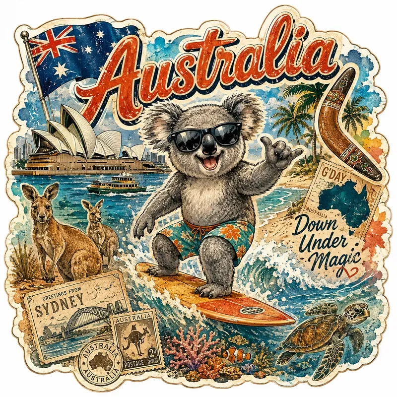 World Wander Stickers