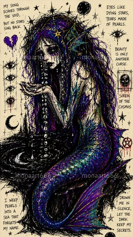 Chaotic Divine Scribble Aesthetics