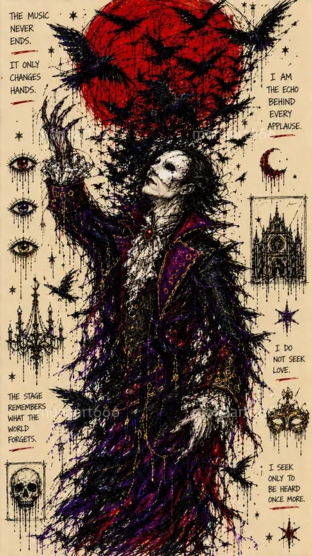 Chaotic Divine Scribble Aesthetics