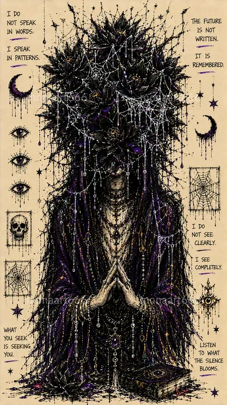 Chaotic Divine Scribble Aesthetics