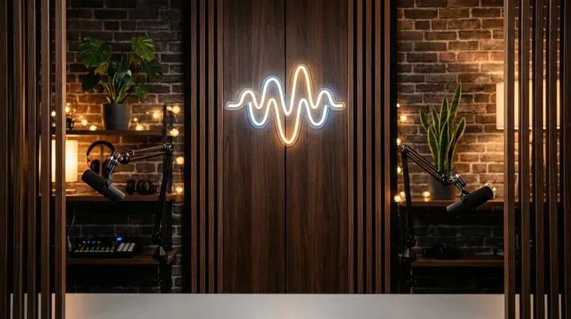 Podcast Virtual Studio Backgrounds