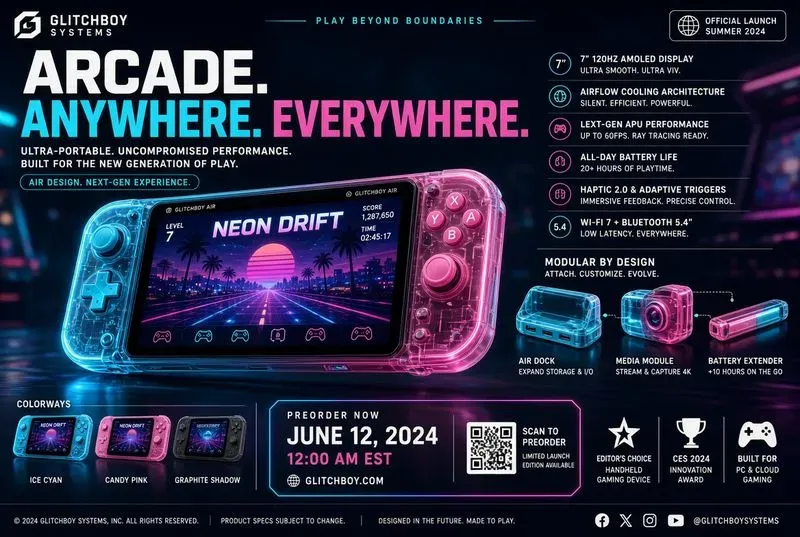 Nextgen Gaming Console Ad Posters