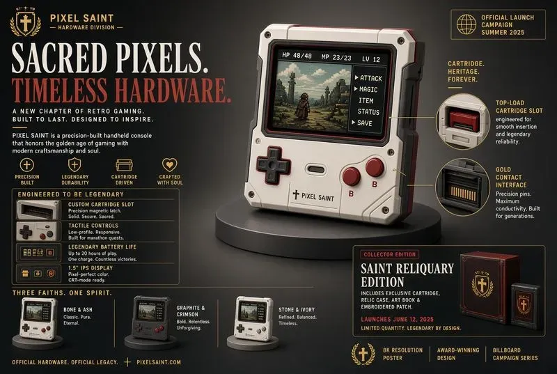Nextgen Gaming Console Ad Posters