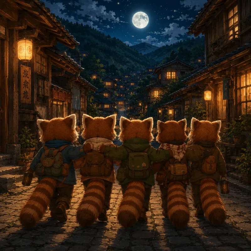 Moonlit Kindred Walks