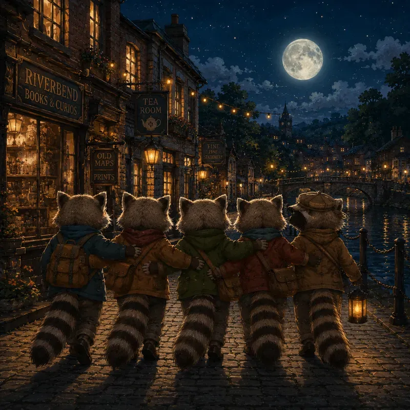 Moonlit Kindred Walks