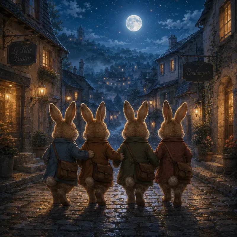 Moonlit Kindred Walks