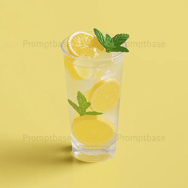 Stylized Commercial Drink Renders