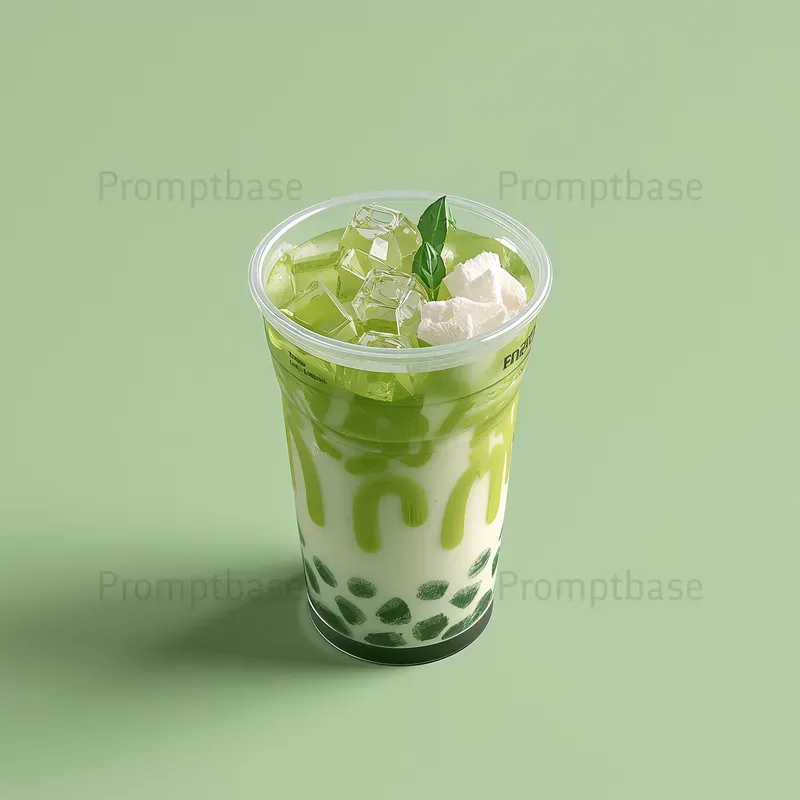 Stylized Commercial Drink Renders