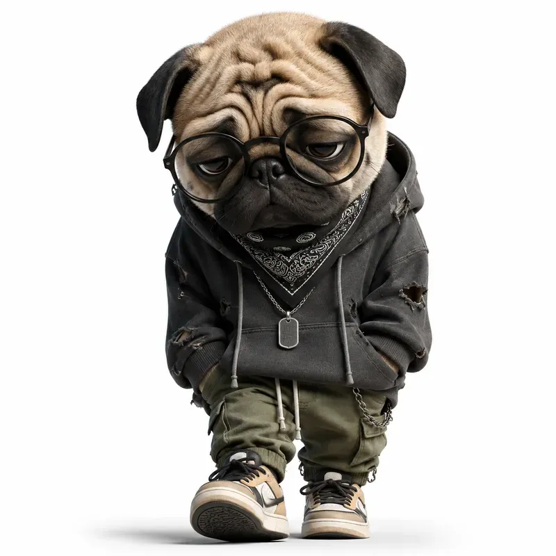 Sad Lazy Dog Streetwear Characters