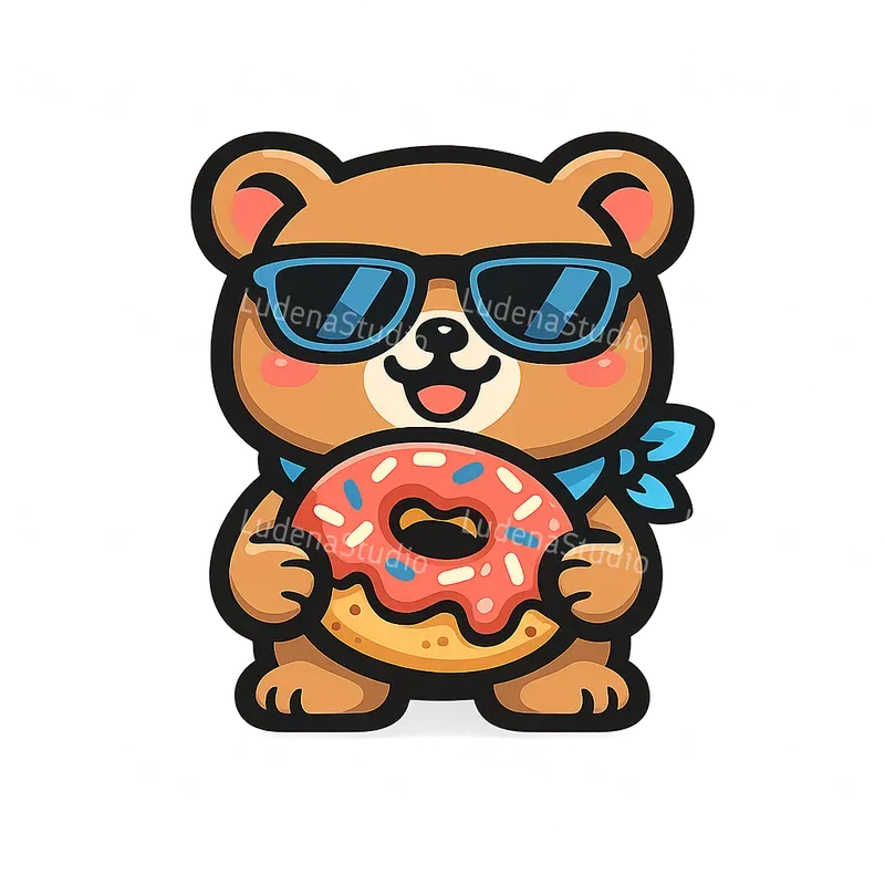 Vector Cute Food Mascot Brandings