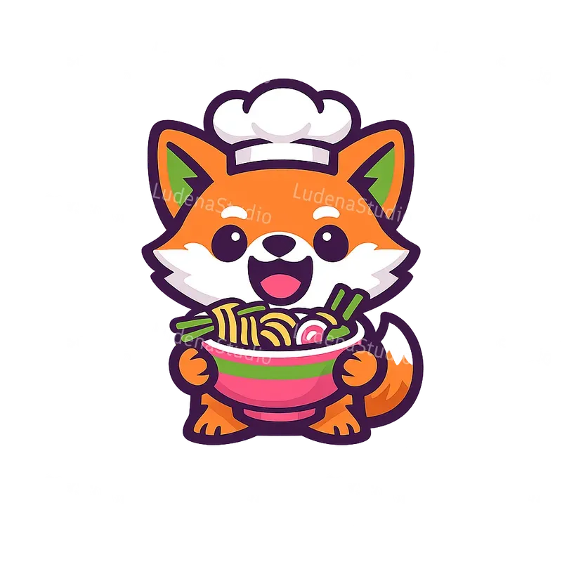 Vector Cute Food Mascot Brandings