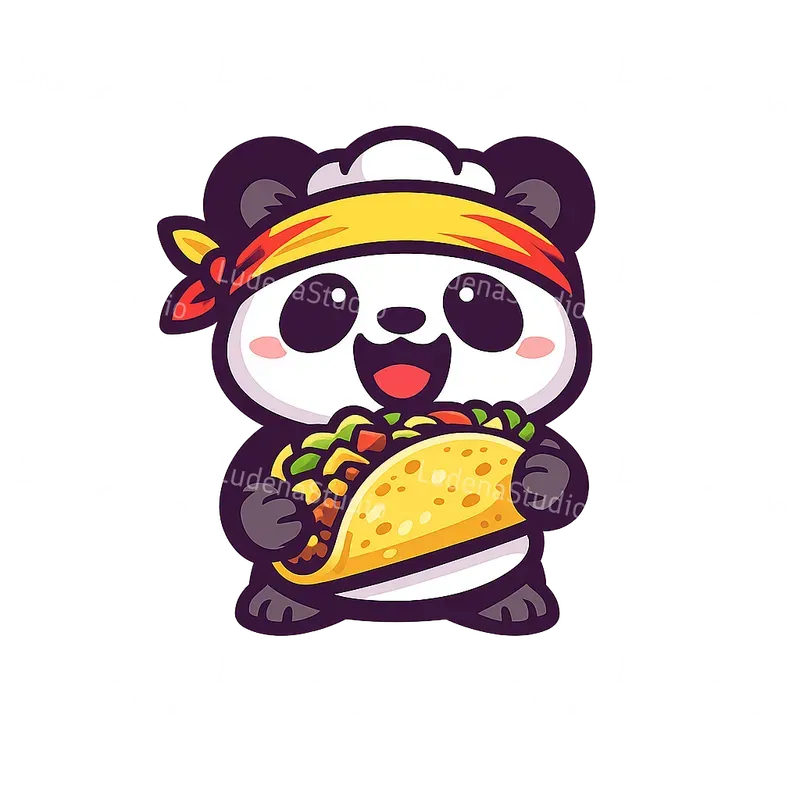 Vector Cute Food Mascot Brandings